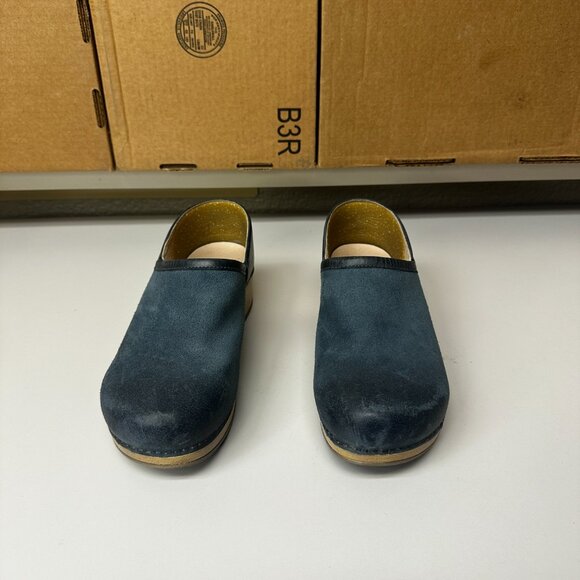 Dansko Professional Clog - navy/cream - size 38 - Picture 2 of 8